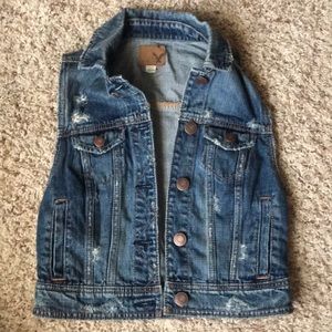 Denim vest